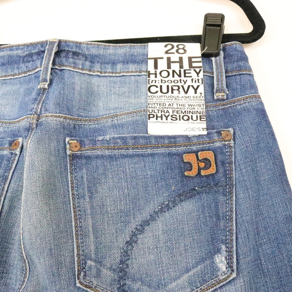 Joe’s Jeans Honey Distressed Bootcut Denim Jeans Women’s Size 28 NWT - Picture 2 of 5